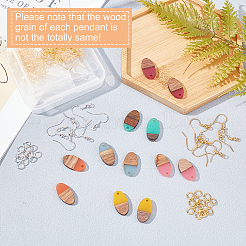 DIY baumeln Ohrring machen Kits&nbsp;DIY-OC0005-16