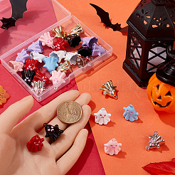 32 шт. 8 стиля подвески из эмалированного сплава с покрытием из сплава и распылением краски&nbsp;FIND-SC0010-20