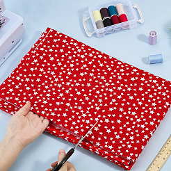 Tela de algodón roja&nbsp;DIY-WH0750-293A