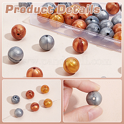 Фокальные бусины из пищевого силикона SIL-PH0001-29A