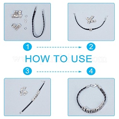 Квадратные скользящие подвески в виде букв из нержавеющей стали 201 STAS-L132-M