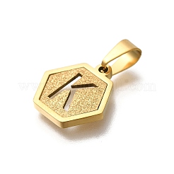 Подвески из нержавеющей стали 304 STAS-H227-01G-K