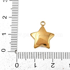 Подвески из синтетических ракушек из нержавеющей стали 304&nbsp;STAS-P402-03B-G