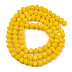 Непрозрачное стекло бисер нитей&nbsp;GLAA-G125-01C-03