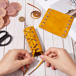 Кожаные чехлы для мотоциклетных ручек из искусственной кожи&nbsp;AJEW-WH20001-44A