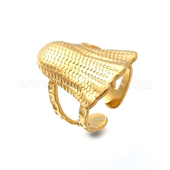 Кольцо-манжета из нержавеющей стали 304 для женщин&nbsp;RJEW-A053-06G-09