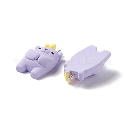 Подвески из непрозрачной смолы RESI-G046-08P