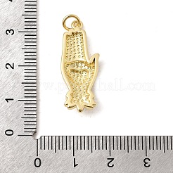 Messing Emaille-Anhänger&nbsp;KK-H267-091G