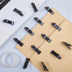30шт. железный беззубчатый пружинный зажим FIND-CP0003-01