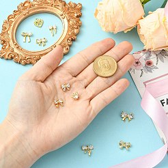 10 шт. 10 стиля латунные подвески с микропаве и кубическим цирконием&nbsp;KK-CJ0003-70