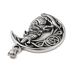 Ретро 304 нержавеющая сталь большие подвески STAS-I205-34AS