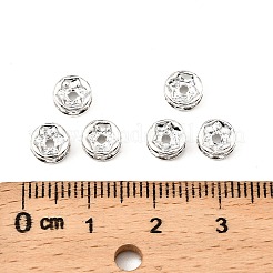 Латунные бусины разделители для поставки стразов RB-A014-Z6mm-01S-NF