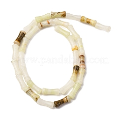 Природные Афганские нефритовые бусы пряди G-L624-G11-12x5mm