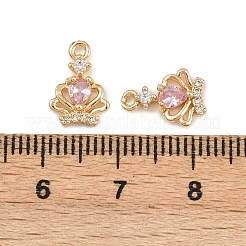 Латунные микро проложить кубического циркония подвески&nbsp;KK-K407-34G-07