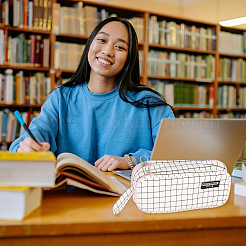 1 шт. холщовая сумка для ручек для студента FIND-GF0008-05A