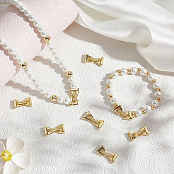 8 шт. латунные застежки с микропаве из кубического циркония&nbsp;KK-BBC0018-74