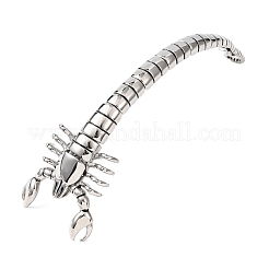 Браслеты из нержавеющей стали 304 с цепочкой для женщин и мужчин&nbsp;BJEW-P386-05AS