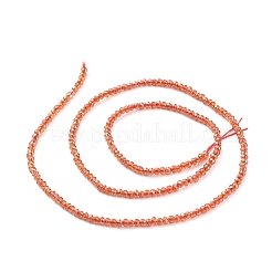 Galvanisieren Glasperlen&nbsp;X-EGLA-F149-FR-03