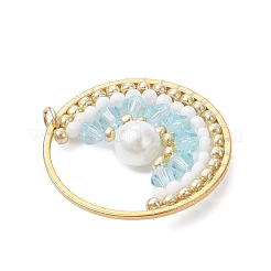 3 шт. подвески из стеклянных бусин&nbsp;PALLOY-MZ01008