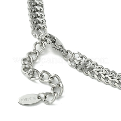 Массивные ожерелья с цирконием NJEW-Q322-02P