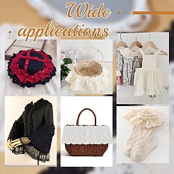 3 цвет хлопчатобумажная вышивка цветок волнистые края кружевные ленты OCOR-AR0001-78