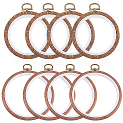 8 шт. 2 вида пластиковых пялец для вышивки крестом DIY-CP0012-37