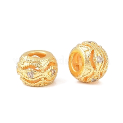 Латунные микропаве из прозрачного кубического циркония&nbsp;KK-C142-12B-G