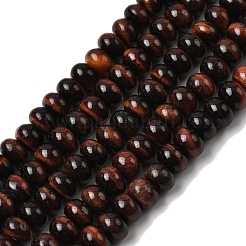 Натуральный красный тигровый глаз бисер пряди&nbsp;G-A280-A05-01