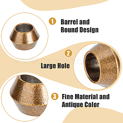 Латуни европейского бисера&nbsp;KK-FH0006-52