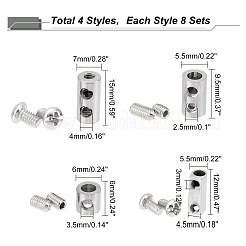 4 стили 201 зажимы для троса из нержавеющей стали&nbsp;STAS-GA0001-39