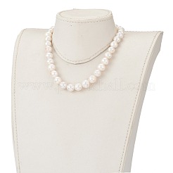 Collane con perle di perle keshi naturali barocche&nbsp;NJEW-JN03295