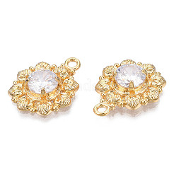 Латунные микро проложить кубического циркония подвески&nbsp;KK-N216-369