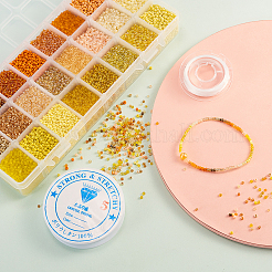 480 г 24 цвета 12/0 стеклянные круглые бусины SEED-CJ0001-11