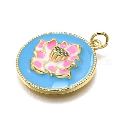 Латунь эмаль подвески KK-K401-90G