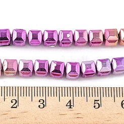 Гальванические нити из синтетических немагнитных гематитовых бусин G-A263-H01-03