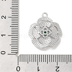 Латунь стекло кулоны&nbsp;KK-Z073-15P-05