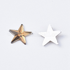 Акриловые горные хрусталь плоские задние кабошоны&nbsp;RSB385-15