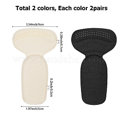 4 пара двухцветных вставок-подпяточников из пеноматериала FIND-DJ0001-77