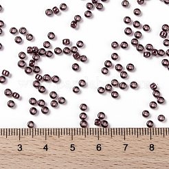 TOHOラウンドシードビーズ  日本製シードビーズ  （透明な光沢のあるアメジスト115)個  8/0  3mm  穴：1mm  約222PCS /ボトル  10 G /ボトル&nbsp;SEED-JPTR08-0115