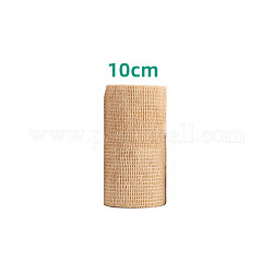 Multifunktionale Vliesbandage, selbstklebende sportelastische Bandage, haftender Verband, rauchig, 10 cm, ca. 4.5 m / Rolle