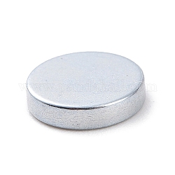 Kleine Kreismagnete, Knopfmagnete, Kühlschrank mit starken Magneten, Platin Farbe, 6x1.4 mm