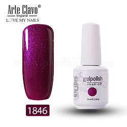 15ml de gel especial para uñas, para estampado de uñas estampado, kit de inicio de manicura barniz, púrpura, botella: 34x80 mm