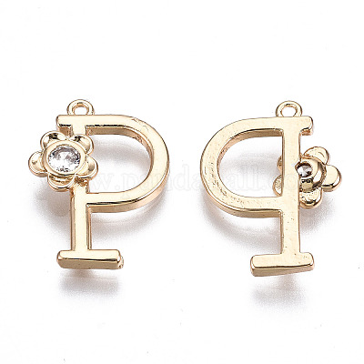 Латунные подвески KK-Q768-001G-P-1