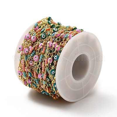 Латунные эмалевые цепи сглаза CHC-A006-04G-1