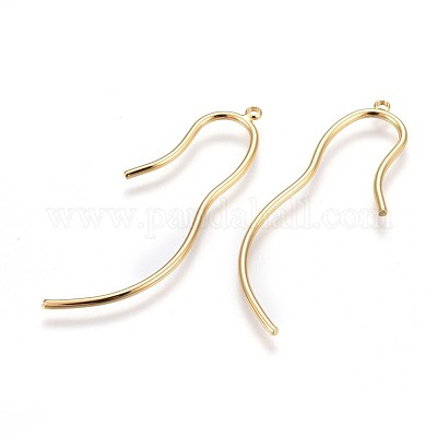 Латунные большие кулоны&nbsp;KK-L179-01G-1