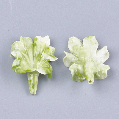 Синтетических коралловых бусин CORA-S027-35-1