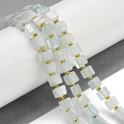 Природные Аквамарин бисер нитей G-G053-B10-01B-1