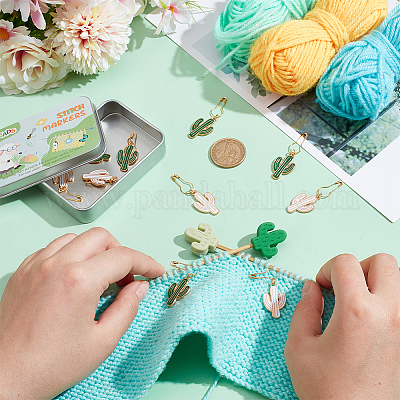 Наборы инструментов для вязания кактусов своими руками HJEW-NB00138-1