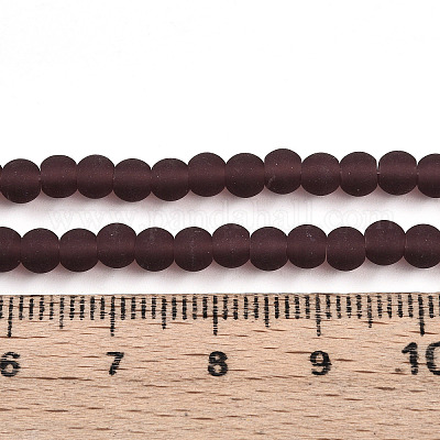 Прозрачные стеклянные бусины&nbsp;LS-GLAA-T032-T4mm-MD19-1