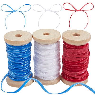 3 рулон бархатной ленты 3 цветов OCOR-CP0001-20C-1